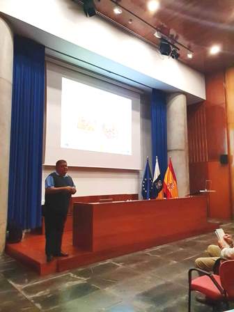 Jefe del Departamento de Análisis Ambiental del ITC, Ricardo Díaz.